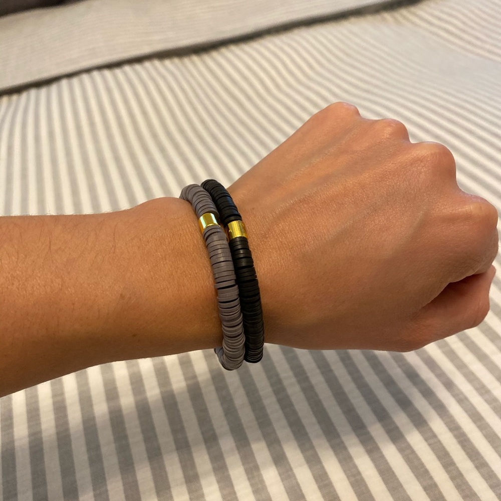 Handmade clay bracelets